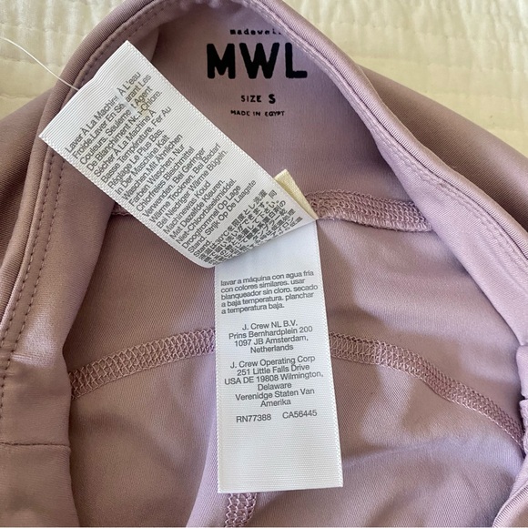 NEW Madewell MWL Flex High-Rise 25" Leggings Small color Provence Grape - Picture 7 of 9